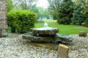 Stacked Natural Stone Water Feature 
